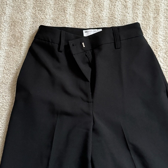ASOS Wide leg, high rise pants black - Picture 4 of 5